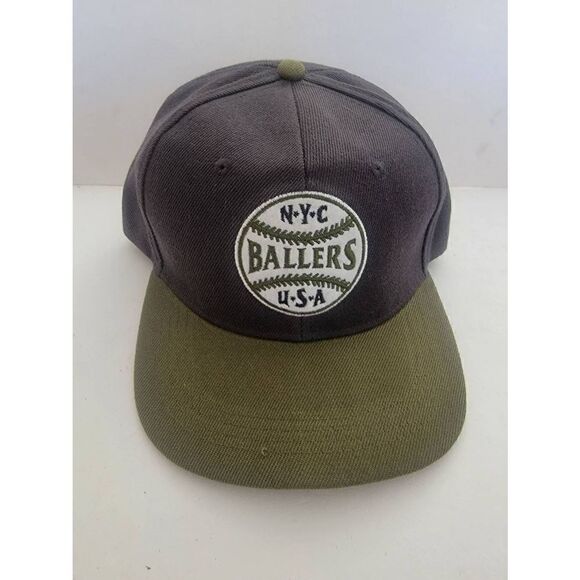 Cotton On Nineteen Ninety One Men's Gray NYC Ballers Hat One Size - Picture 1 of 4